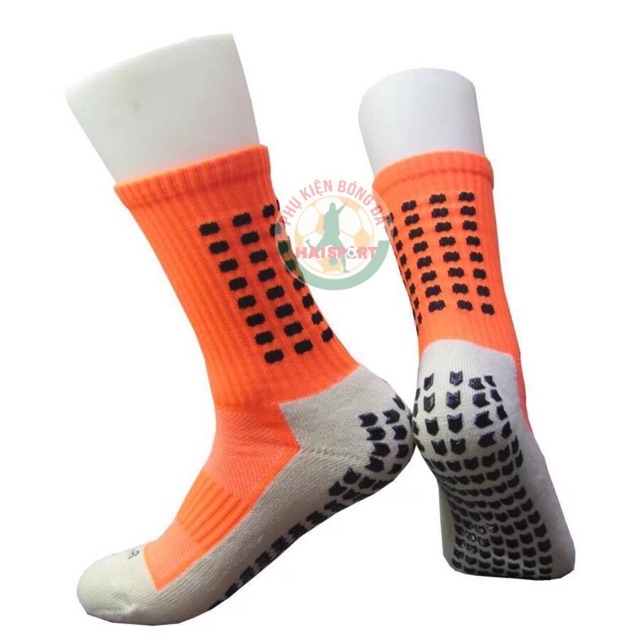 [Hàng Đẹp] Tất bóng đá (vớ đá banh) Chống trơn loại ngắn cao cấp ( 7 màu ) Tất chống trơn trượt thể thao bóng đá