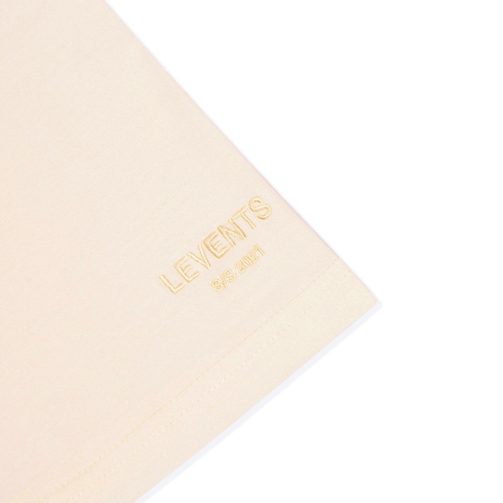 Áo thun Levents Popular Logo - Tee/ Cream Blue local brand Son.saigon
