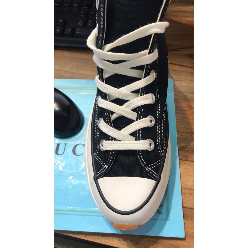 Giày Cvs Run Star Hike High JW Anderson Black