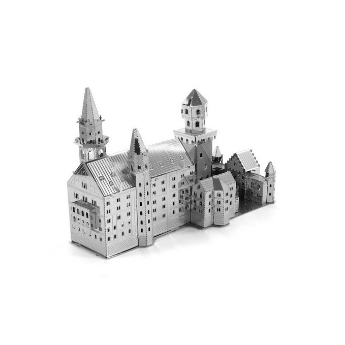 Mô hình lâu đài Neuschwanstein 3D - Mô hình Metal lắp ghép kim loại 3D