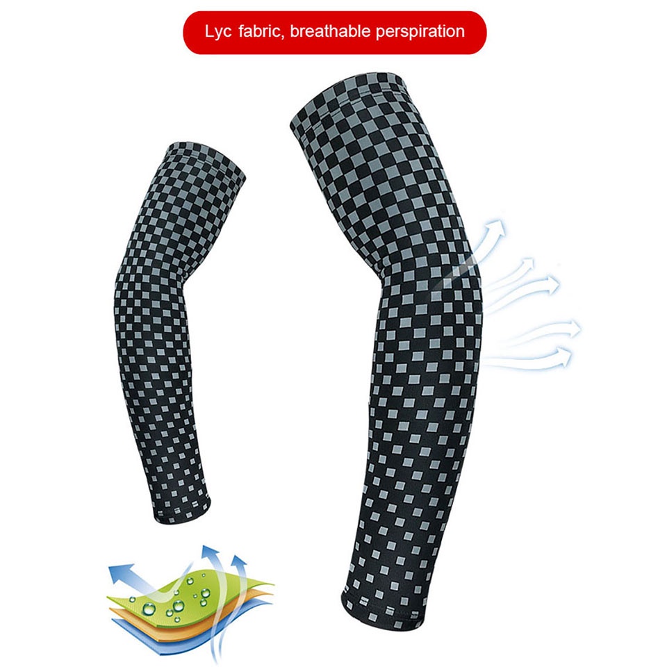 GTUBIKE 1 Găng Cánh Tay Dài Bảo Vệ Khuỷu Tay Chống Nắng Và Mồ Hôi Thoáng Khí Dành Cho Người Đi Xe Đạp Thể Thao GTUBIKE