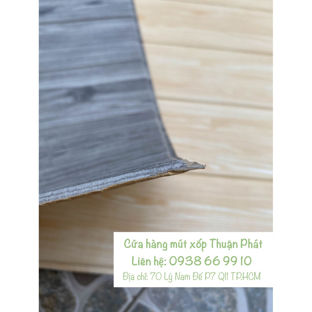 Xốp dán tường 3D Vân Gỗ