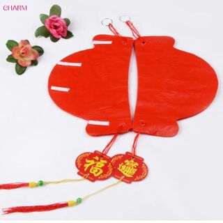 Lồng đèn nilong treo tết