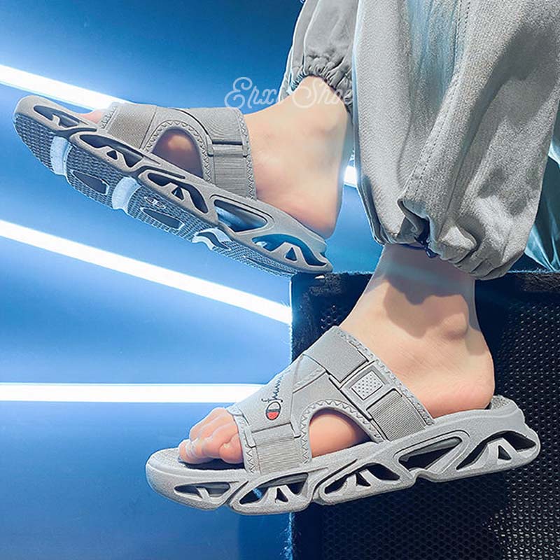 Oeteo Dép Quai Ngang Đế Bằng Thiết Kế Thời Trang Cho Nam