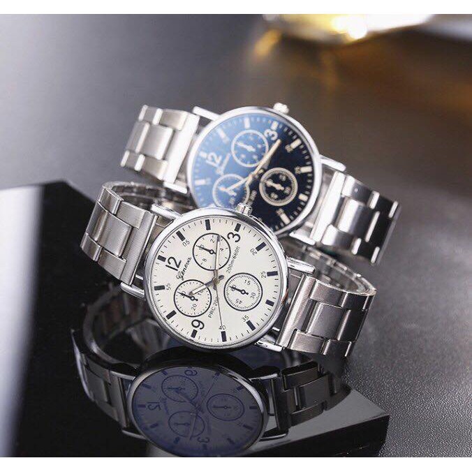 Đồng hồ thời trang nam nữ geneva kim loại G2 | BigBuy360 - bigbuy360.vn