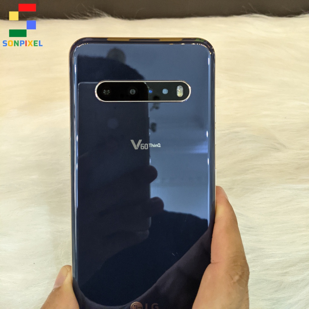 Điện Thoại LG V60 ThinQ, Điện Thoại Chip Snapdragon 865, Ram 8GB/128GB, Màn Hình OLED Full HD+, Quay Phim 8K, Sơn Pixel