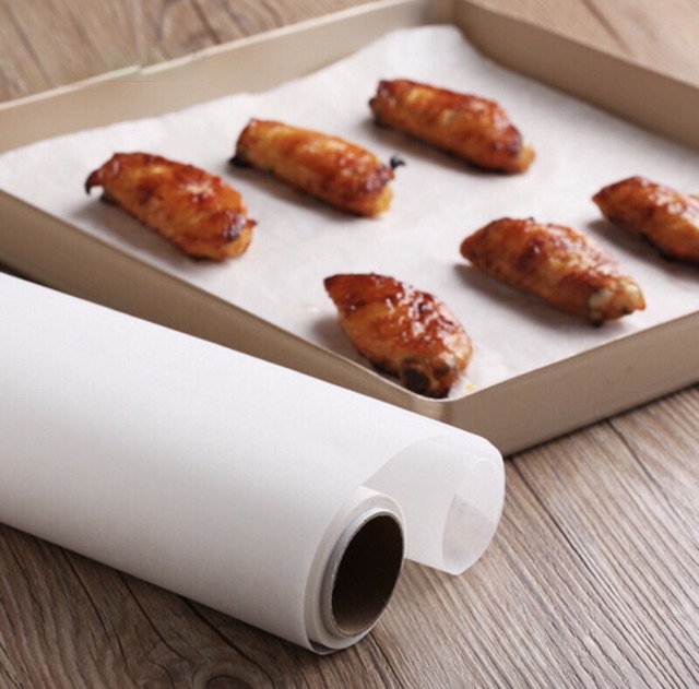 Giấy Nến Lót Bánh Và Nướng Bánh Cuộn Lớn 45x75cm