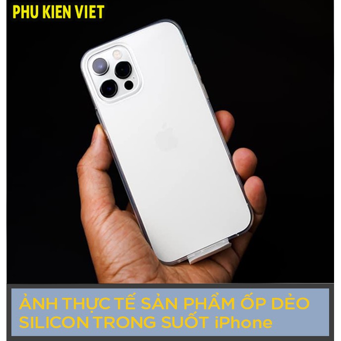 Ốp iPhone silicon trong suốt cho 6/6s/6plus/6s plus/7/8/7plus/8plus/x/xs/xs max/11/12/13/pro/promax - Orio | BigBuy360 - bigbuy360.vn