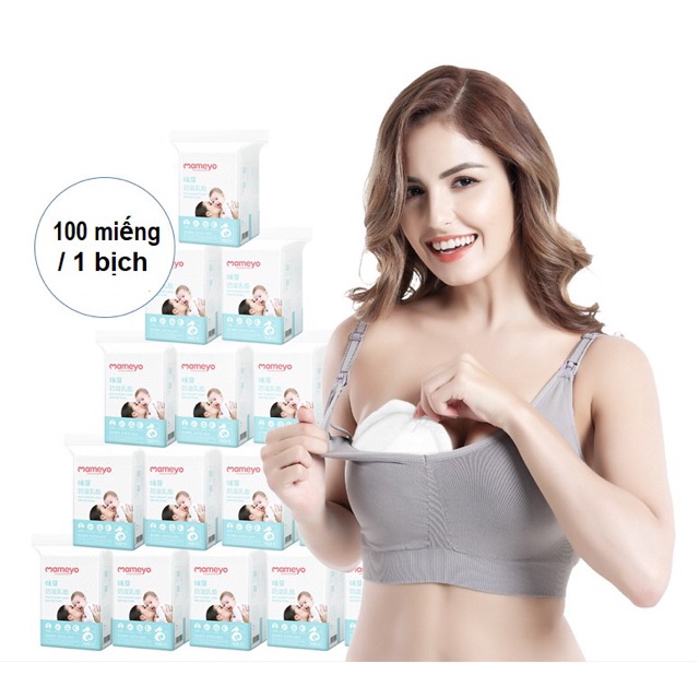 Miếng lót thấm sữa MAMEYO - Bịch 100 miếng