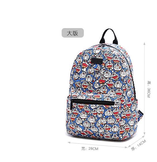 Balo đi học in hình Doraemon phong cách Nhật Bản 2021