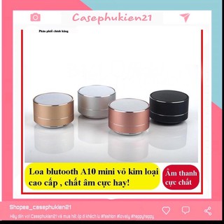 Loa bluetooth A10 mini vỏ nhôm di động - Âm Thanh Tuyệt Hay