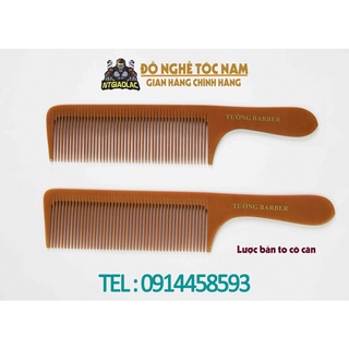 Lược cắt tóc nam bản to tường barber 2021