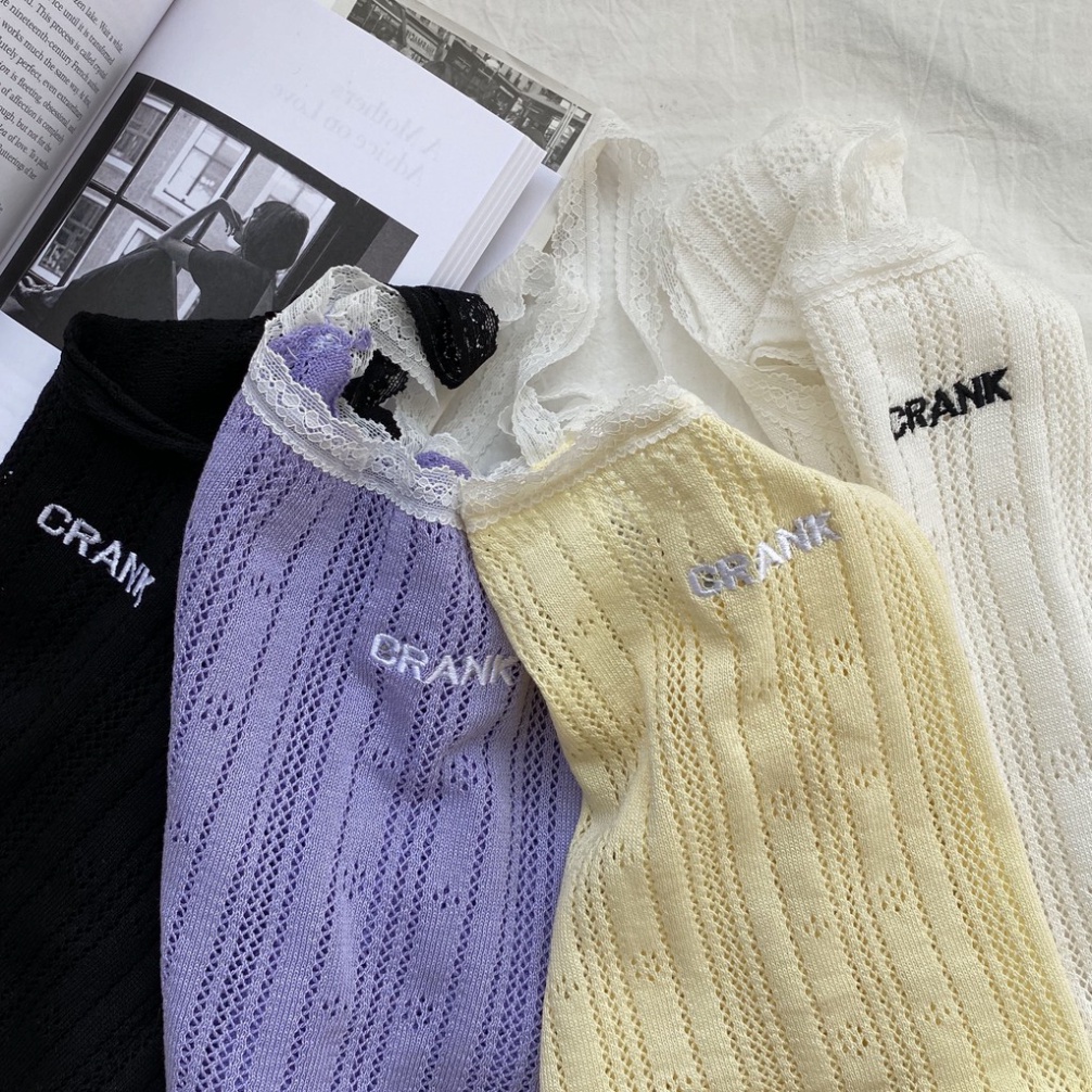 Áo croptop 2 dây ren ôm body thêu chữ CRANK chất liệu dệt kim cao cấp -ACN26 nội y xanh chất cực đẹp, sang chảnh, đồ lót