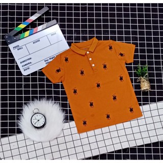 áo cottong cổ trụ cho bé