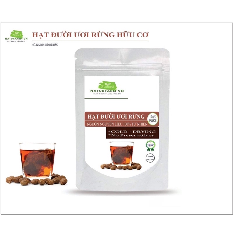 [ 100gr ] Hạt Đười Ươi Bay Rừng Cao Cấp Organic - ngon mát, bổ dưỡng, thanh nhiệt