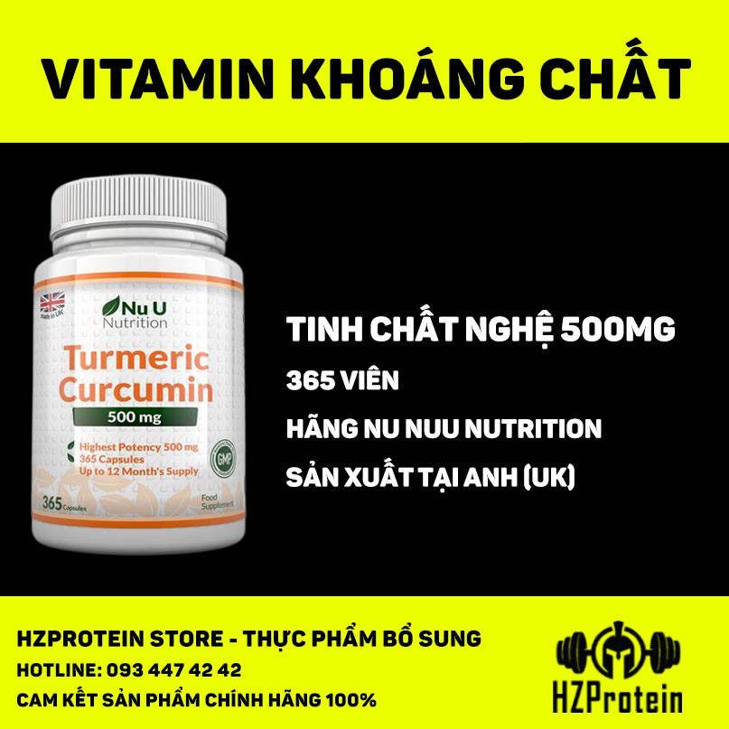 NUU TURMERIC CUCUMINE 500MG - TINH CHẤT NGHỆ, LÀM ĐẸP DA, GIẢM THÂM NÁM VÀ  HỖ TRỢ TỐT CHO TIM MẠCH (365 VIÊN) | Shopee Việt Nam