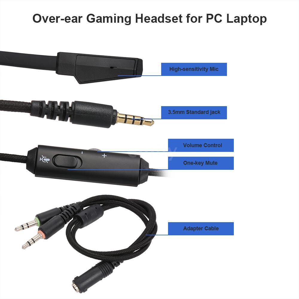 Tai nghe Gaming NUBWO n12 chốt cắm 3.5mm AUX