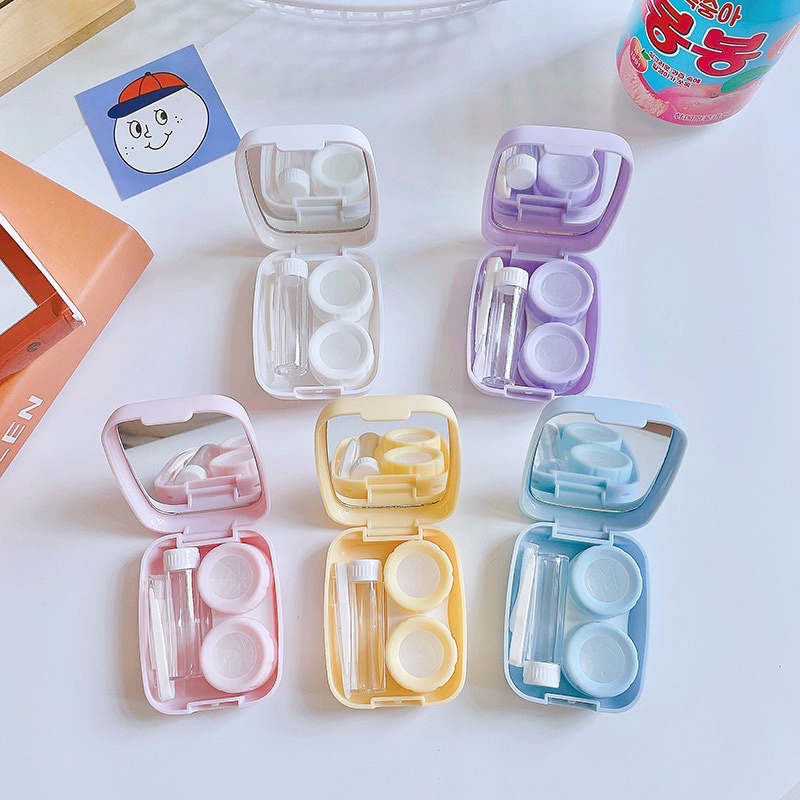 Khay gương 3D Thú Mẫu Mới - Case Đựng Lens