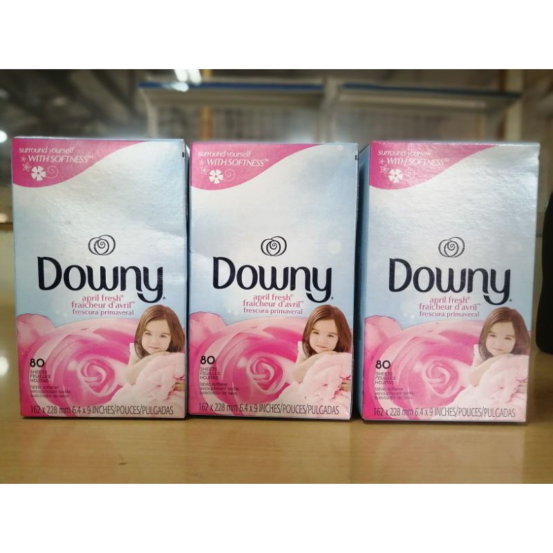 Giấy thơm làm mềm xả vải Downy Fresh 80 tờ