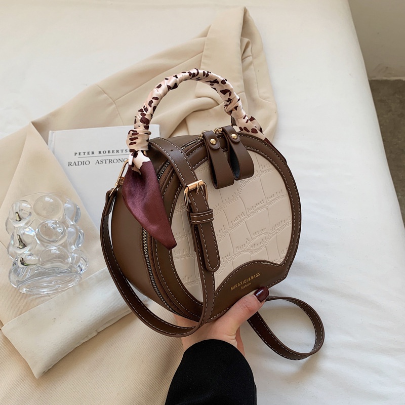 Túi Xách Tròn Nhỏ Xinh Thời Trang Pháp 2022 Cho Nữ