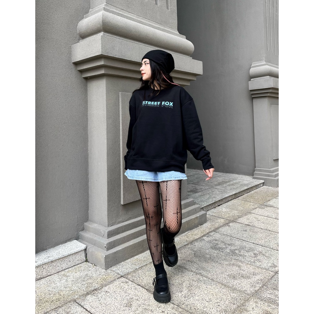 Áo Sweater Nữ Form Rộng Street Fox SW Emotion