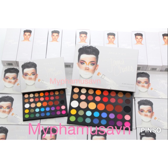 MORPHE- Bảng Phấn Mắt Full-Minisize- JAMES CHARLES 39 Ô