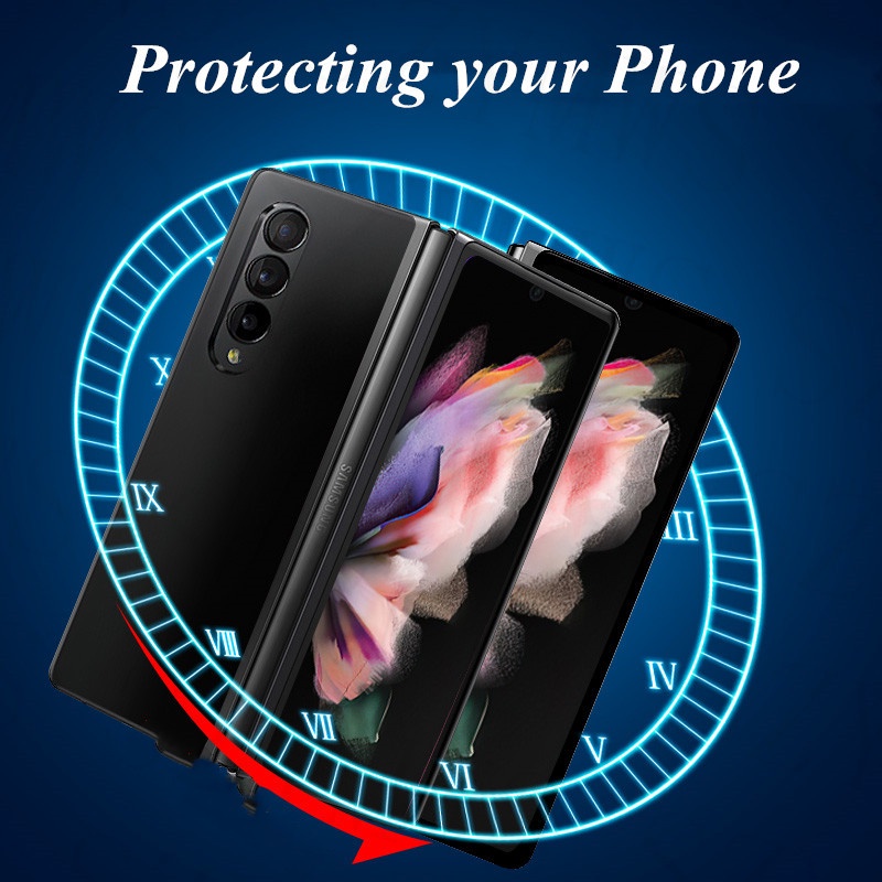 Kính Cường Lực Trước + Sau Mềm Mại Cho samsung galaxy z fold 2 / 3 / 4 / 5 / z fold 2 3 4 5
