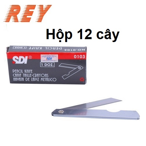 Dao rọc giấy gấp gọn SDI 0103, thuận tiện làm móc khóa, sản phẩm chất lượng cao và đươc kiểm tra kỹ trước khi giao hàng