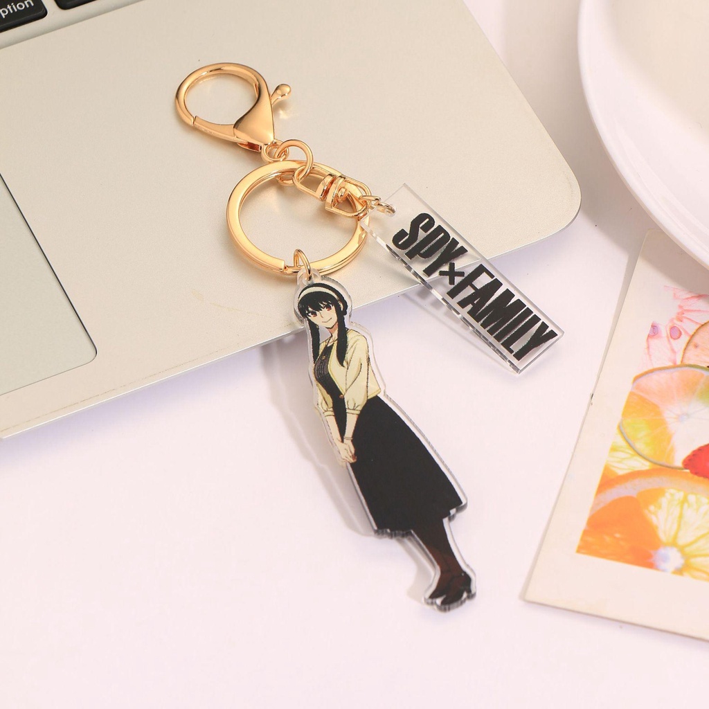 Móc Khóa Hai Mặt Hình Anime Nhật Bản Thời Trang