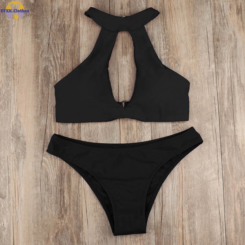 1 Bộ Bikini Màu Trơn Thời Trang Nữ Tính | BigBuy360 - bigbuy360.vn