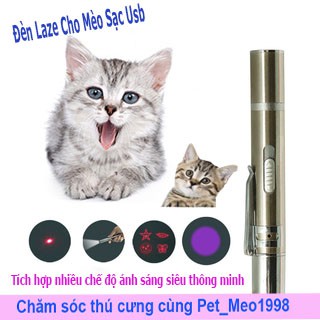 Đồ Chơi Cho Mèo [ Tia Laze Sạc Usb Hàng Mới Nhất 2020 ]