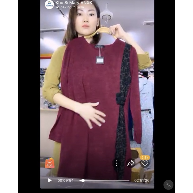 {Siêu sale} Áo len xuất nhật dáng giấu quần | BigBuy360 - bigbuy360.vn