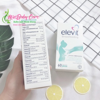 [ Chính Hãng ] Elevit sau sinh 60 viên Úc - Elevit Breastfeeding
