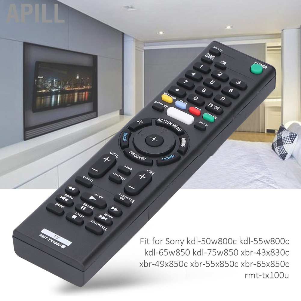 Điều Khiển Từ Xa Cho Tv Sony Rmt-Tx100U Kdl-55W800C 75w850