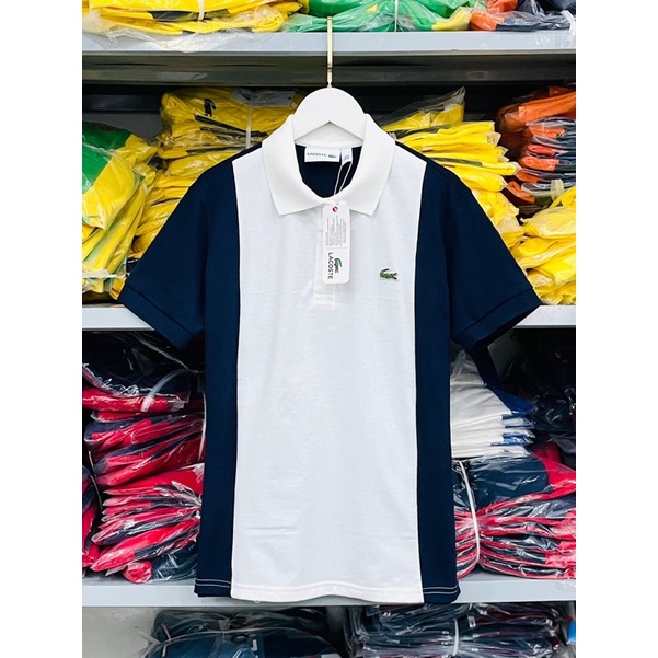 Áo lacoste phối màu đẹp hàng VNXK kèm hình thật shop chụp