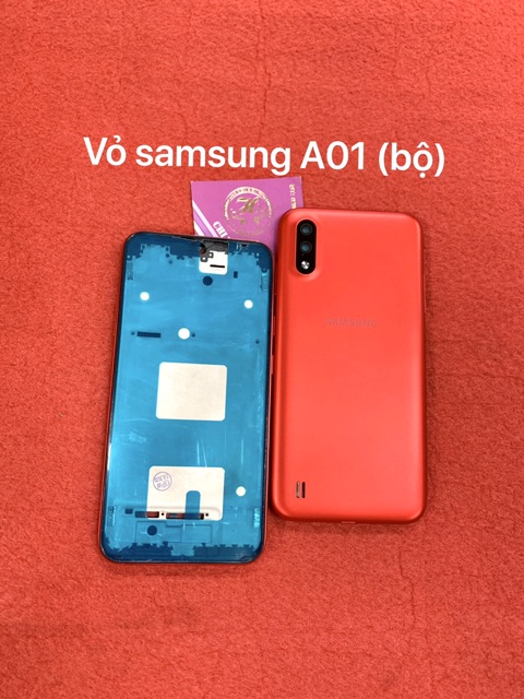 Vỏ samsung A01 (bộ) như hình