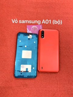 Vỏ thay thế dành cho samsung A01 (bộ) zin loại 1