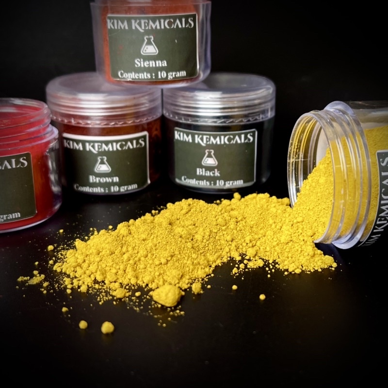 Bột Màu Mỹ Thuật 6 grams - Nguyên liệu làm slime, nail, pha keo acrylic, epoxy, nước