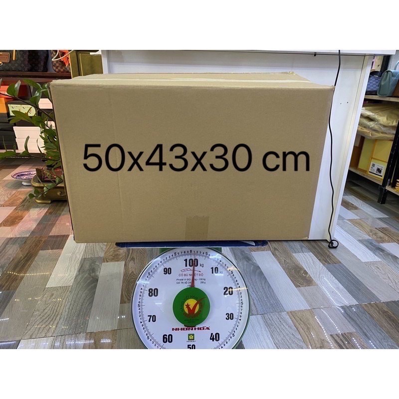 [5 LỚP] Thùng Carton Cũ 50*43*30cm và 40*34*34cm Dùng Đóng Hàng Chuyển Nhà