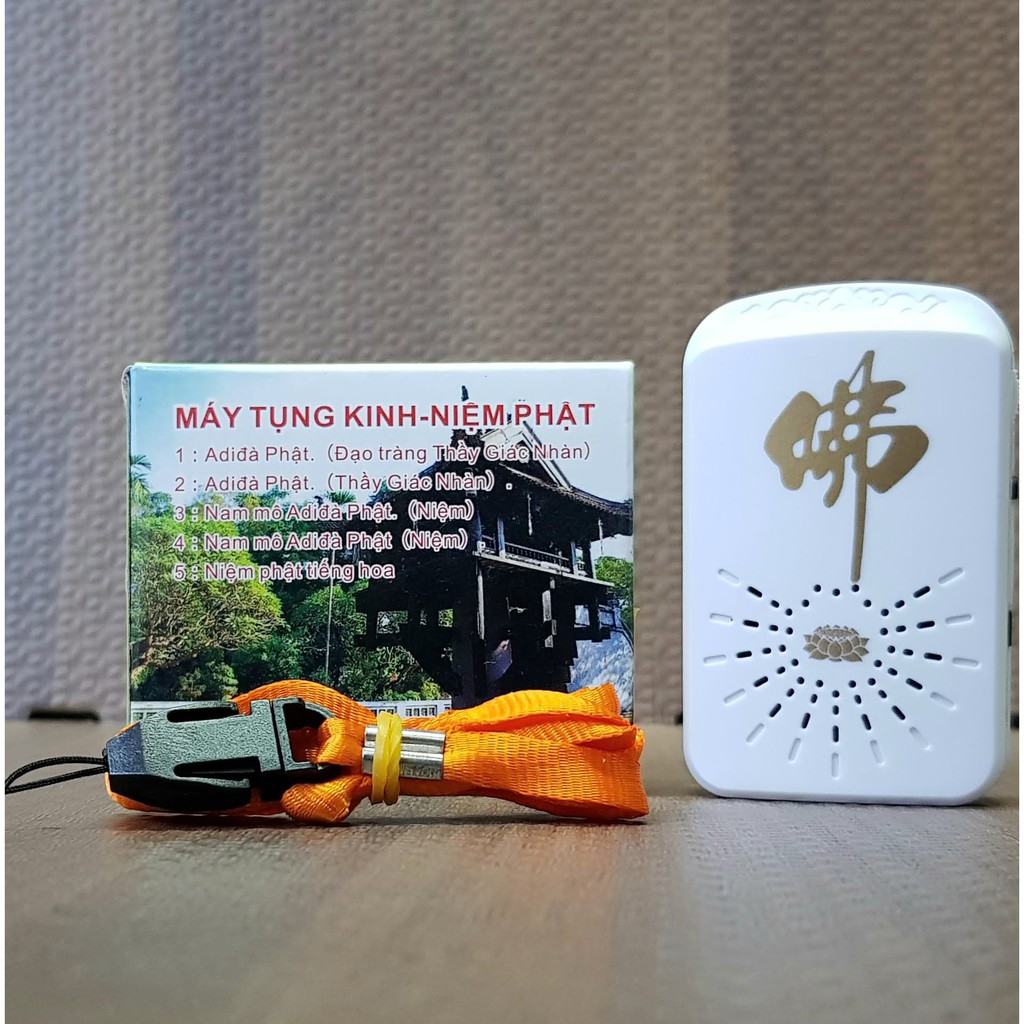 Máy Niệm 5 Bài Nhỏ Gọn - Dây Đeo Cổ mp3 VNT