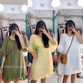 Đầm bigsize NAIF form suông