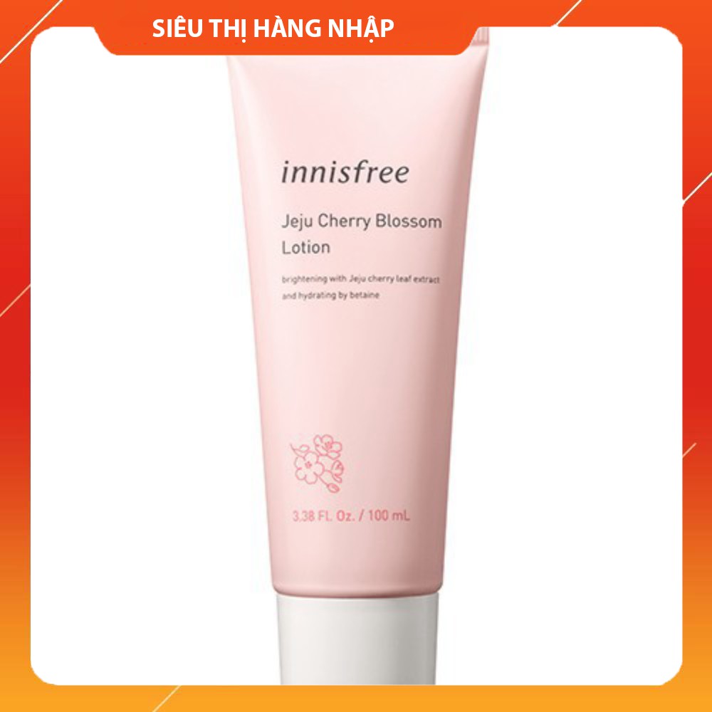 Sữa Dưỡng Làm Sáng Da Innisfree Jeju Cherry Blossom Lotion 100ml