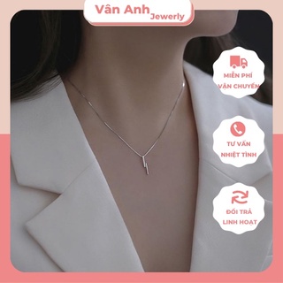 Dây chuyền bạc nữ DaLiA Jewelry hình tia chớp tình yêu, tình đầu phôi phai - 925 - vanpham