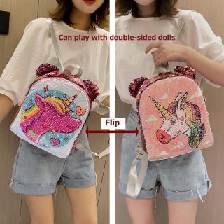 Balo đi học đính sequin lấp lánh phong cách