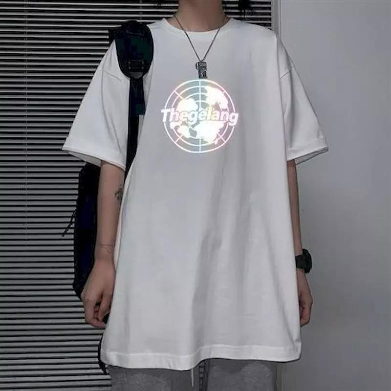 Áo thun Stee Phản quang 7 màu WORLD Unisex