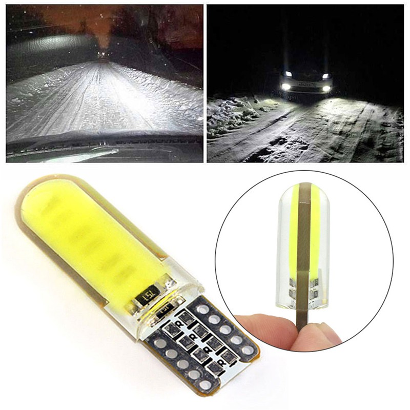 Đèn Led T10 W5W 6W Ánh Sáng Trắng Cao Cấp Cho Xe Ô Tô