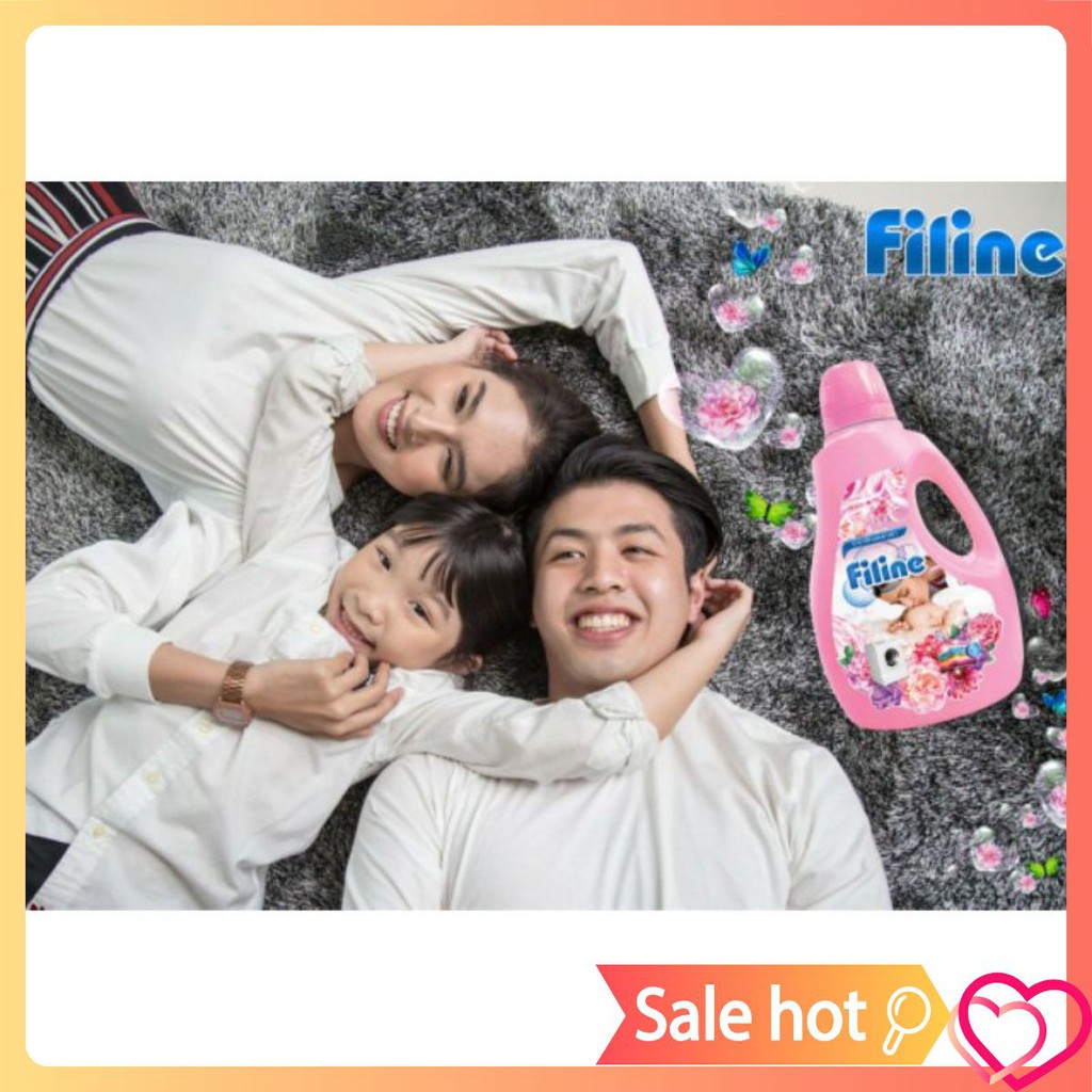 Nước giặt cao cấp filine_sạch_thơm_lưu hương cả ngày_ 1 Can 3 lít