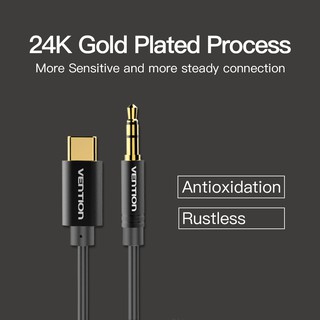 Cáp Âm Thanh Vention Cổng Type-C Và jack 3.5Mm cho Iphone 16