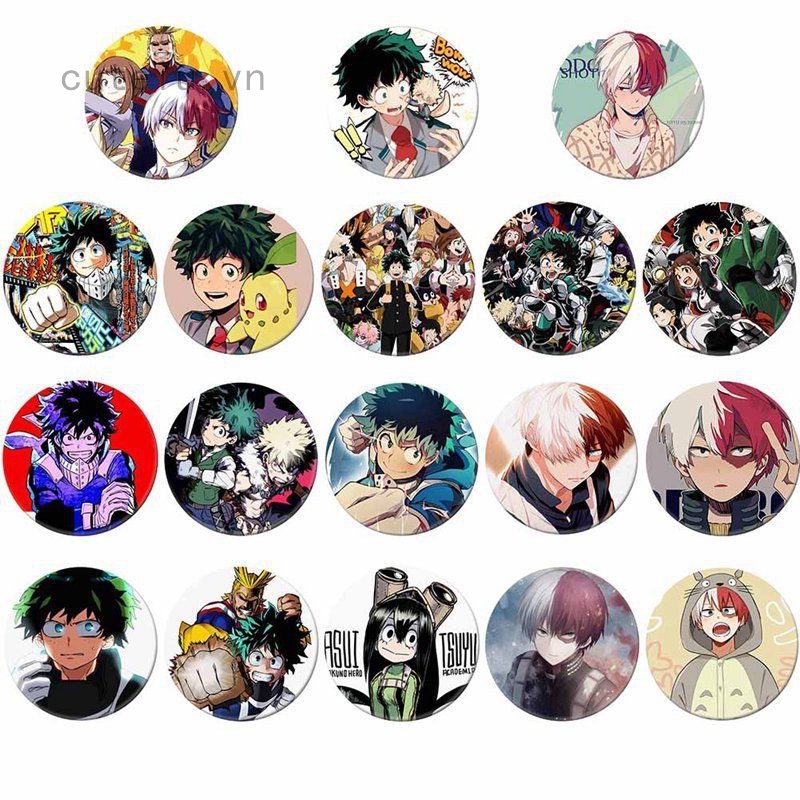 Trâm Cài Áo Hình Anime Học Viện Anh Hùng