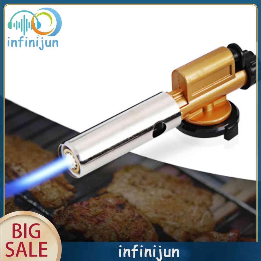 Đèn Khò Gas Butane Điều Chỉnh Được Nhỏ Gọn Tiện Lợi Dành Cho Tiệc Nướng Bbq